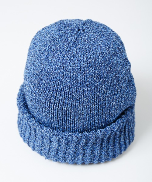 RACAL（ラカル）の「Japanese Paper Blend Melange Knit Beanie / 和紙混紡メランジニットビーニー（ニットキャップ/ビーニー・メンズ・マスタード/ブルー/グリーン/ブラウン/レッド/ブラック・FREE）」の13枚目の写真