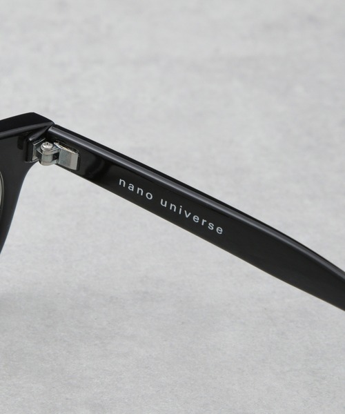 NANO universe（ナノユニバース）の「ウエリントン型スモークサングラス（サングラス・メンズ・クリア/カーキ/グレー・FREE）」の8枚目の写真