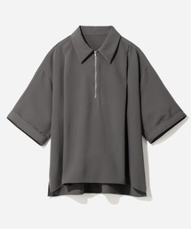 HARE | 【SET UP対応】DABOルーズハーフZIPシャツ(HARE)(シャツ/ブラウス)