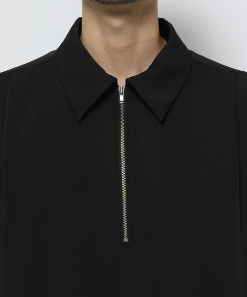 HARE（ハレ）の「【SET UP対応】DABOルーズハーフZIPシャツ(HARE)（シャツ/ブラウス・メンズ・グレー/ホワイト/ブラック/ブラウン/レッド系その他・SMALL/MEDIUM）」の19枚目の写真