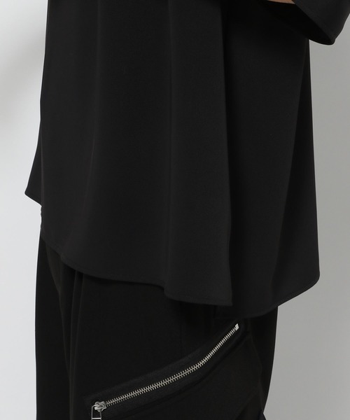 HARE（ハレ）の「【SET UP対応】DABOルーズハーフZIPシャツ(HARE)（シャツ/ブラウス・メンズ・グレー/ホワイト/ブラック/ブラウン/レッド系その他・SMALL/MEDIUM）」の21枚目の写真