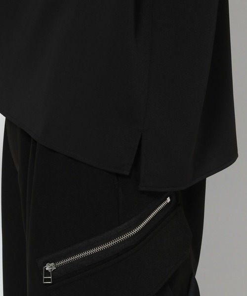 HARE（ハレ）の「【SET UP対応】DABOルーズハーフZIPシャツ(HARE)（シャツ/ブラウス・メンズ・グレー/ホワイト/ブラック/ブラウン/レッド系その他・SMALL/MEDIUM）」の22枚目の写真