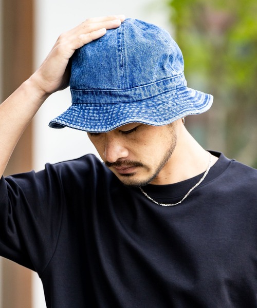 NEWHATTAN ニューハッタン Metro Hat denim デニムメトロハット