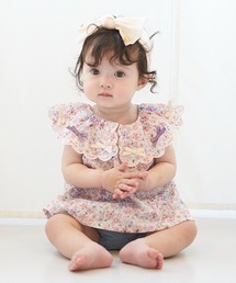 petit main | リボンチュニックセットアップ(アンサンブル)