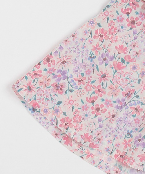 petit main（プティマイン）の「リボンチュニックセットアップ（アンサンブル・キッズ・オフホワイト/ライトピンク/クリーム・70cm/80ｃｍ）」の10枚目の写真