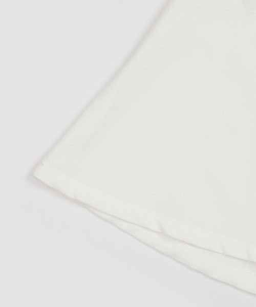 petit main（プティマイン）の「リボンチュニックセットアップ（アンサンブル・キッズ・オフホワイト/ライトピンク/クリーム・70cm/80ｃｍ）」の11枚目の写真