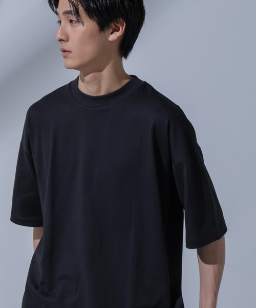 NANO universe（ナノユニバース）の「Anti Soaked(R)汗染み防止 クルーネックビッグT（Tシャツ/カットソー・メンズ・ブラック/ホワイト/ブルー・L/M/S）」の22枚目の写真