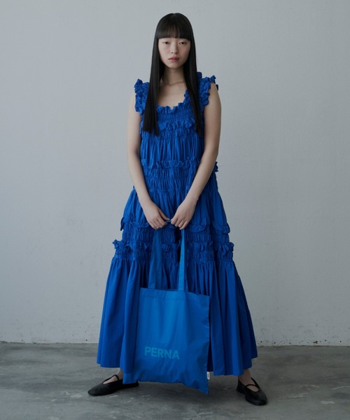 PERNA(ペルナ)の「ペルナトートバッグ(トートバッグ・レディース・イエロー/ピンク/ブルー/ブラウン/ブラック・FREE)」の18枚目の写真