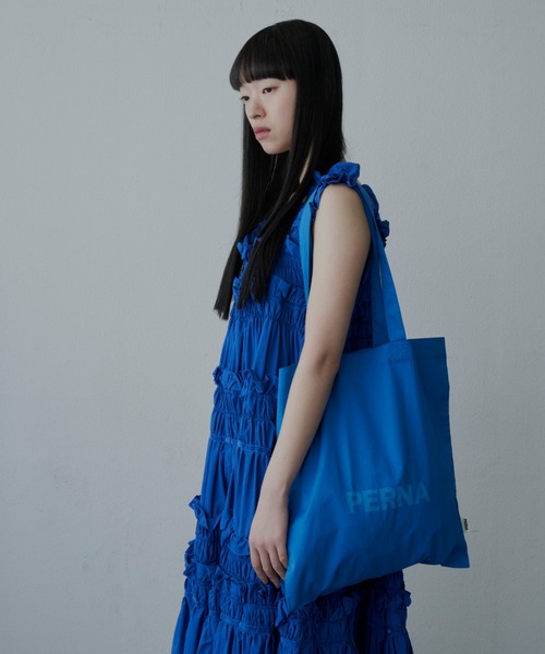 PERNA(ペルナ)の「ペルナトートバッグ(トートバッグ・レディース・イエロー/ピンク/ブルー/ブラウン/ブラック・FREE)」の16枚目の写真