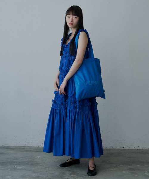 PERNA(ペルナ)の「ペルナトートバッグ(トートバッグ・レディース・イエロー/ピンク/ブルー/ブラウン/ブラック・FREE)」の17枚目の写真