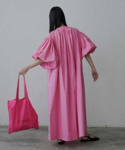 PERNA(ペルナ)の「ペルナトートバッグ(トートバッグ・レディース・イエロー/ピンク/ブルー/ブラウン/ブラック・FREE)」の9枚目の写真