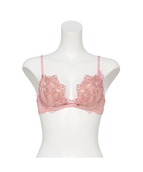 Ravijour（ラヴィジュール）の「フローティングマーメイド ホットリフト ブラ(D・Eカップ)（ブラジャー・レディース・ホワイト/ピンク/ブルー系その他/ネイビー/シルバー/ベビーピンク・D65/D70/D75/E65/E70/E75）」の5枚目の写真