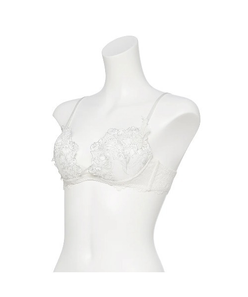 Ravijour（ラヴィジュール）の「フローティングマーメイド ホットリフト ブラ(D・Eカップ)（ブラジャー・レディース・ホワイト/ピンク/ブルー系その他/ネイビー/シルバー/ベビーピンク・D65/D70/D75/E65/E70/E75）」の8枚目の写真