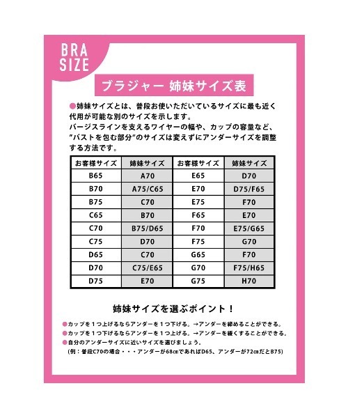 Ravijour（ラヴィジュール）の「フローティングマーメイド ホットリフト ブラ(D・Eカップ)（ブラジャー・レディース・ホワイト/ピンク/ブルー系その他/ネイビー/シルバー/ベビーピンク・D65/D70/D75/E65/E70/E75）」の17枚目の写真