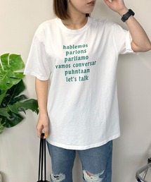 フロントロゴ半袖Tシャツ