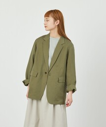 E0620S 美品 マッキントッシュ フィロソフィー リネンジャケット 38 MACKINTOSH PHILOSOPHY（ﾏｯｷﾝﾄｯｼｭ ﾌｨﾛｿﾌｨｰ）の「GREY LABEL