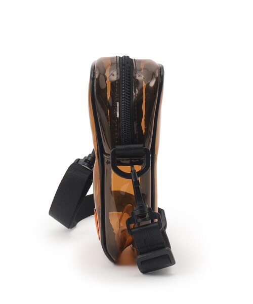 GALLEST(ギャレスト)の「【KiU】PVCスクエアーミニバッグ(ショルダーバッグ・レディース・ダークブラウン・00)」の4枚目の写真