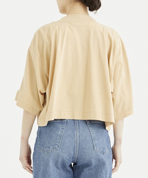 【TOGA】トーガ コットン zip Tシャツ TOGA tシャツ 「TOGA/トーガ」Cotton jersey zip T-shirt
