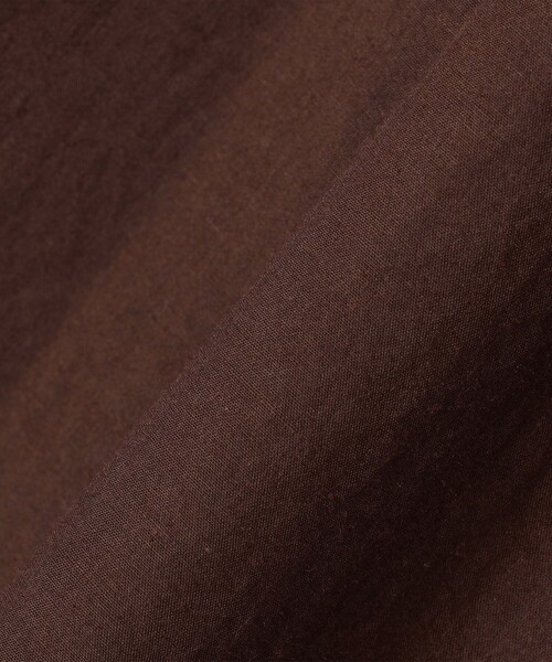 SHIPS any(シップス エニィ)の「SHIPS any:〈洗濯機可能〉ポプリン ステッチ タック パンツ(その他パンツ・レディース・オフホワイト/ブラウン・36/38)」の16枚目の写真