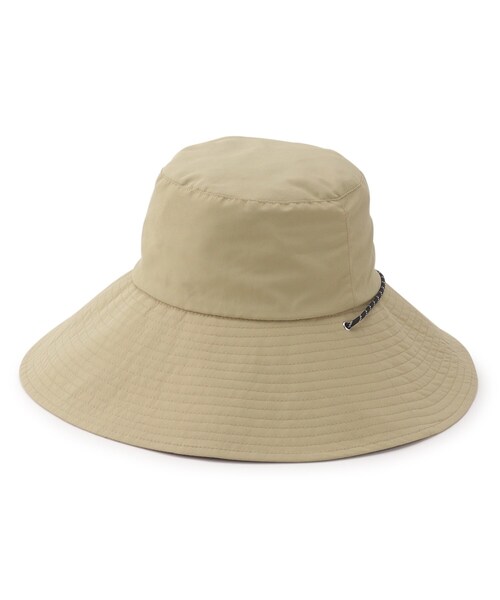 grove（グローブ）の「◆撥水加工サファリハット【サイズ調整可能】（ハット・レディース・ベージュ/ブラック・00）」の4枚目の写真