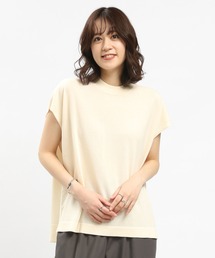 GLOBAL WORK Smile Seed Store | UVサマーニットTシャツフレンチスリーブ/992453(ニット/セーター)