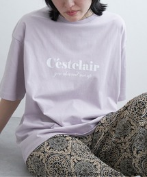 【接触冷感】USAコットンロゴプリントTシャツ