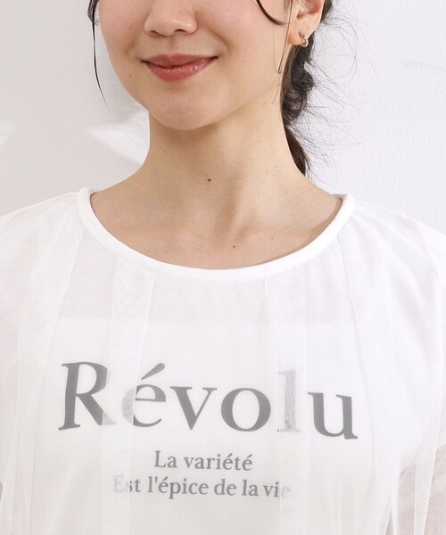 サイドチュールロゴT-shirt | Tシャツ・カットソー | CADUNE