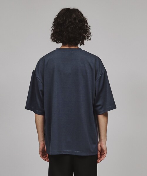 tk.TAKEO KIKUCHI（ティーケータケオキクチ）の「◆クロススイッチカットソー（Tシャツ/カットソー・メンズ・ホワイト系5/ブルー系4/ブラック系4・03/02/01）」の7枚目の写真