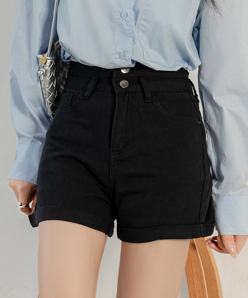 （もあ）新品 ダブルウエストドロストデニム 楽天市場】GYDA ジェイダ デニム パンツ ミドルウエストSIDE