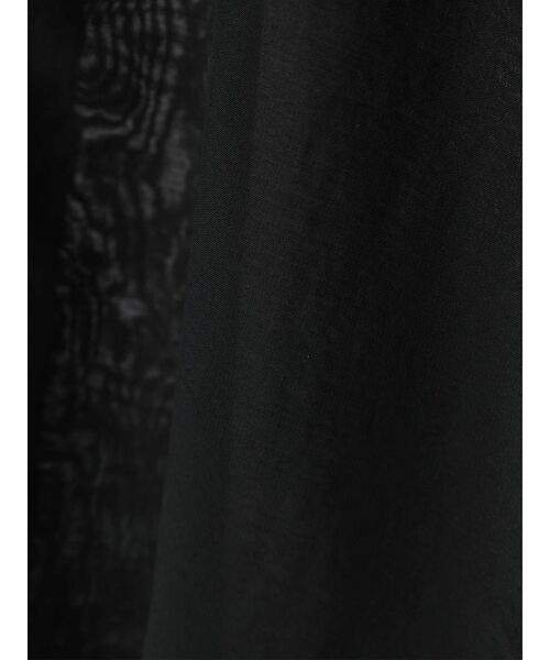 earth music&ecology(アースミュージックアンドエコロジー)の「シアーバンドカラーシャツ(シャツ/ブラウス・レディース・モカ/ブラック/ブルー/オフホワイト・FREE)」の19枚目の写真