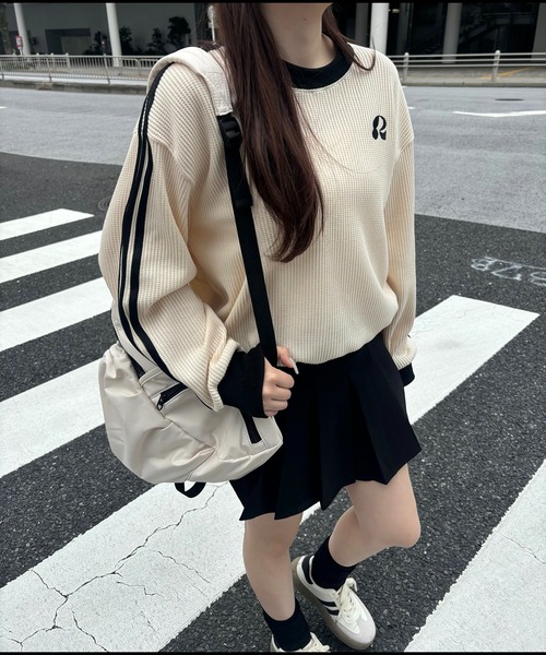 RiLi（リリ）の「デイリーバックパック【RL】（バックパック/リュック・レディース・アイボリー/ブラック・FREE）」の10枚目の写真