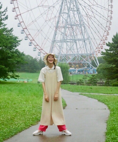 FREAK'S STORE（フリークスストア）の「キャミソールワンピース（ワンピース・レディース・ナチュラル・ﾌﾘ-）」の2枚目の写真