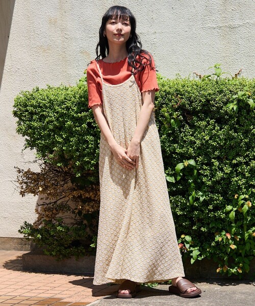 FREAK'S STORE（フリークスストア）の「キャミソールワンピース（ワンピース・レディース・ナチュラル・ﾌﾘ-）」の9枚目の写真