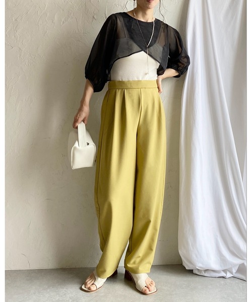 セール】前後2WAYショート丈半端袖パイピングカシュクール