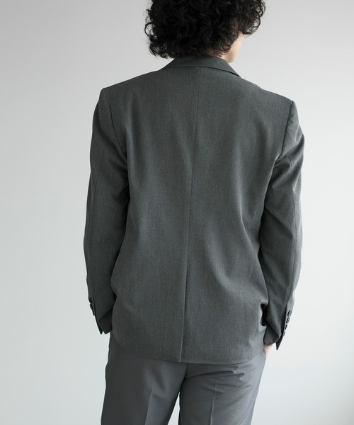 aimoha（アイモハ）の「aimoha men SIMPLE TAILORED JACKET（テーラードジャケット・メンズ・ブラック/ネイビー/グレー・LARGE/X-LARGE/XX-LARGE/MEDIUM）」の7枚目の写真
