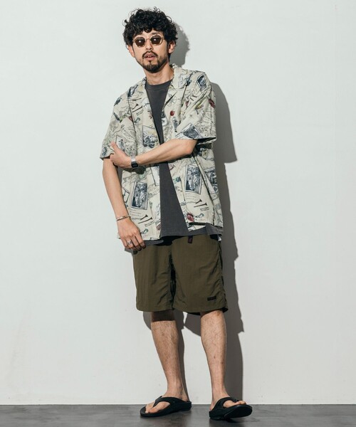 【セール】McGREGOR COLLECTION/マックレガー コレクション 別注 ヴィンテージライク アロハシャツ/オープンカラーシャツ/総柄シャツ（シャツ/ブラウス）｜McGREGOR（マックレガー）