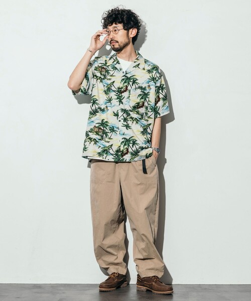 【セール】McGREGOR COLLECTION/マックレガー コレクション 別注 ヴィンテージライク アロハシャツ/オープンカラーシャツ/総柄シャツ（シャツ/ブラウス）｜McGREGOR（マックレガー）