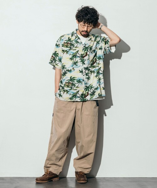 【セール】McGREGOR COLLECTION/マックレガー コレクション 別注 ヴィンテージライク アロハシャツ/オープンカラーシャツ/総柄シャツ（シャツ/ブラウス）｜McGREGOR（マックレガー）