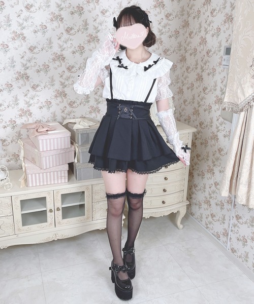 MA✽RS♡マーズ♡漆原かなちゃん着用♡ma✽rsリボンレースアップキャミソール MA＊RS（キャミソール）のフリマアイテム一覧