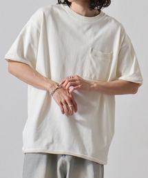 JEMORGAN（ジェーイーモーガン）の「JEMORGAN 天竺カットオフリブ半袖Ｔ（Tシャツ/カットソー・メンズ）」