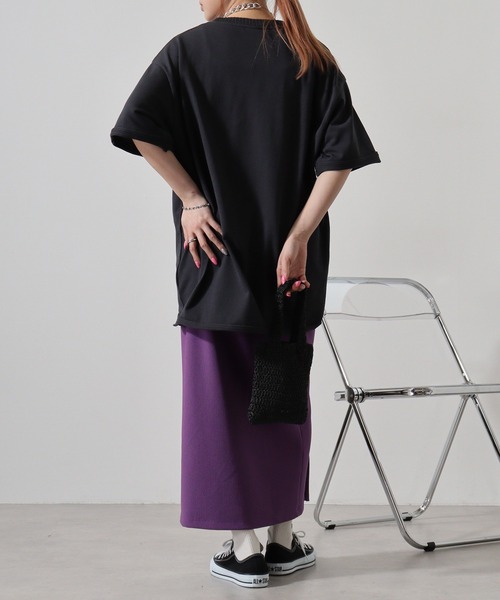 JEMORGAN(ジェーイーモーガン)の「JEMORGAN 天竺カットオフリブ半袖T(Tシャツ/カットソー・メンズ・モカ/オフホワイト/カーキ/ブラック・M/XL/L)」の12枚目の写真