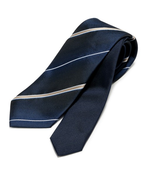 TOKYO SHIRTS（トウキョウシャツ）の「クレリックグラデーションナロータイ ベーシックネクタイ（ネクタイ・メンズ・ネイビー系3/ネイビー系4/ネイビー系5/ネイビー系6/グレー系2/グレー系3/カーキ/ワイン系3/ワイン系4/ネイビー系2/ネイビー系7/ワイン系2/ネイビー系1/グレー系1/ワイン系1・FREE）」の9枚目の写真