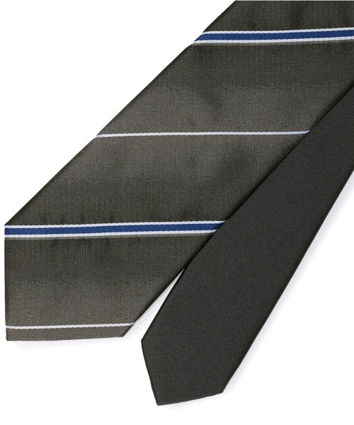 TOKYO SHIRTS（トウキョウシャツ）の「クレリックグラデーションナロータイ ベーシックネクタイ（ネクタイ・メンズ・ネイビー系3/ネイビー系4/ネイビー系5/ネイビー系6/グレー系2/グレー系3/カーキ/ワイン系3/ワイン系4/ネイビー系2/ネイビー系7/ワイン系2/ネイビー系1/グレー系1/ワイン系1・FREE）」の19枚目の写真