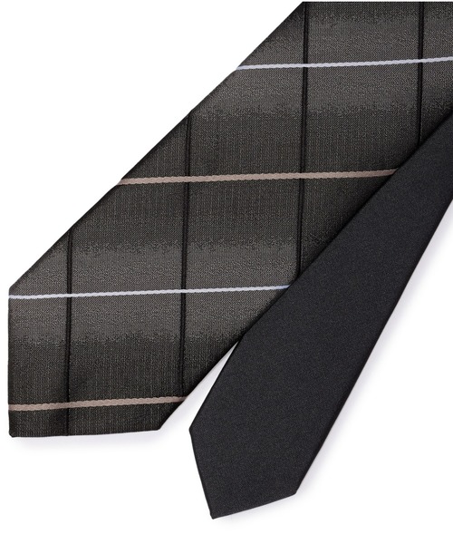 TOKYO SHIRTS（トウキョウシャツ）の「クレリックグラデーションナロータイ ベーシックネクタイ（ネクタイ・メンズ・ネイビー系3/ネイビー系4/ネイビー系5/ネイビー系6/グレー系2/グレー系3/カーキ/ワイン系3/ワイン系4/ネイビー系2/ネイビー系7/ワイン系2/ネイビー系1/グレー系1/ワイン系1・FREE）」の21枚目の写真