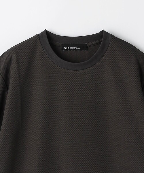 green label relaxing（グリーンレーベルリラクシング）の「JUSTFIT ハニカム ショートスリーブ Tシャツ（Tシャツ/カットソー・メンズ・グレー/モカ/オフホワイト/ブラック・S/L/XL/M）」の18枚目の写真