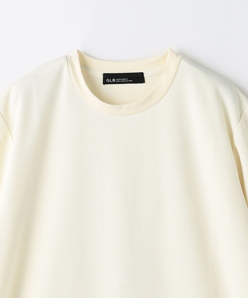 green label relaxing（グリーンレーベルリラクシング）の「JUSTFIT ハニカム ショートスリーブ Tシャツ（Tシャツ/カットソー・メンズ・グレー/モカ/オフホワイト/ブラック・S/L/XL/M）」の13枚目の写真