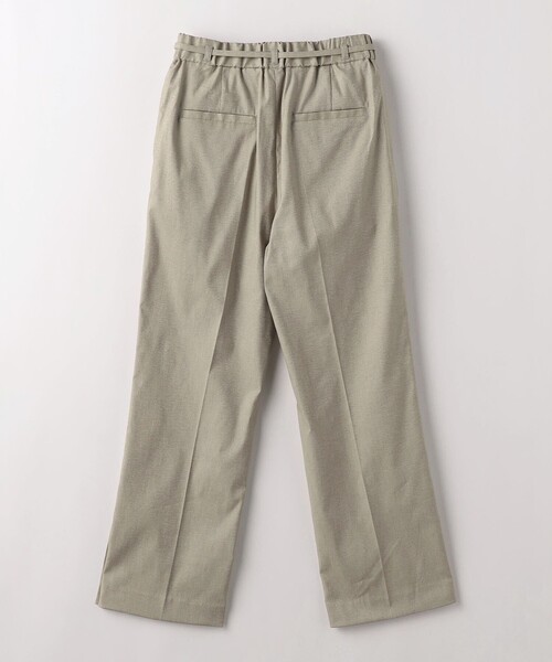 green label relaxing(グリーンレーベルリラクシング)の「スラブマット セミフレア スリット パンツ(その他パンツ・レディース・ベージュ/オフホワイト/ダークグレー・38/36)」の20枚目の写真