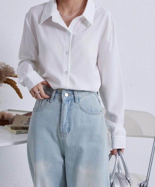 maison de Fメゾンドエフ/シャツ ブラウス セール】 RELAC FLY SHIRT （シャツ・ブラウス）｜maison de F