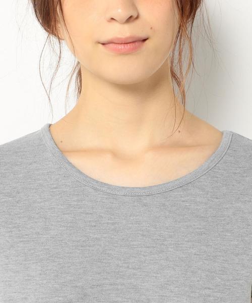 Another Edition(アナザーエディション)の「レーススリーブトップス/AEFC LACE SL T◆(Tシャツ/カットソー・レディース・ブラック/グレー・フリー)」の7枚目の写真