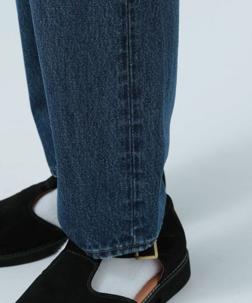 BAYFLOW(ベイフロー)の「【BFJ】12.7OZスリムテーパードデニムパンツ(デニムパンツ・メンズ・ダークブルー/ブラック系・LARGE/MEDIUM/SMALL)」の11枚目の写真